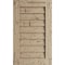 Ekena Millwork Timberthane Hand Hewn Vertical Faux Wood Non-Functional Gable Vent, Primed Tan, 24"W x 48"H GVURVE24X48DHHPR - alternate 1